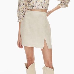 Aritzia Wilfred Linen Patio Skirt